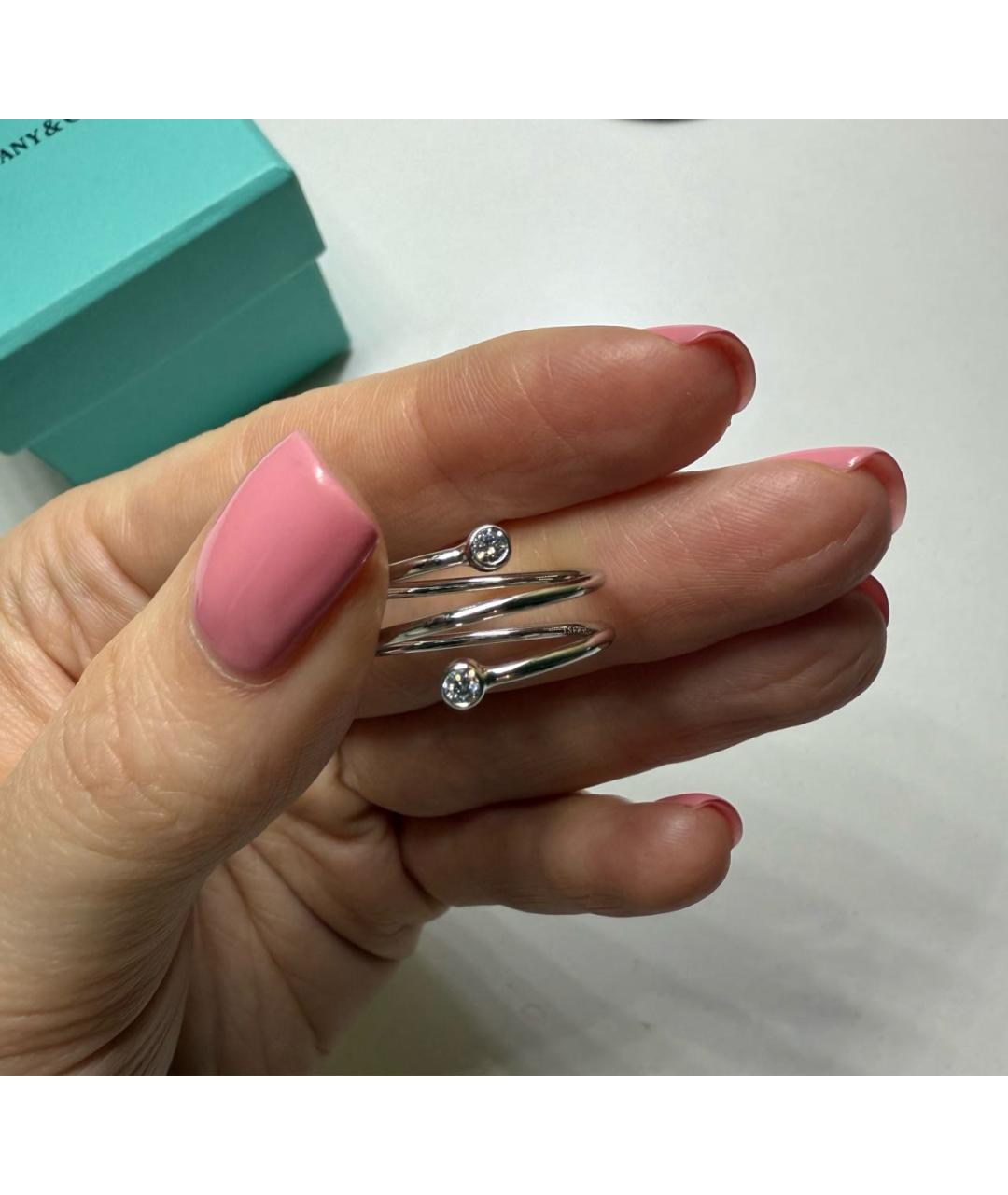 TIFFANY&CO Платиновое кольцо, фото 2