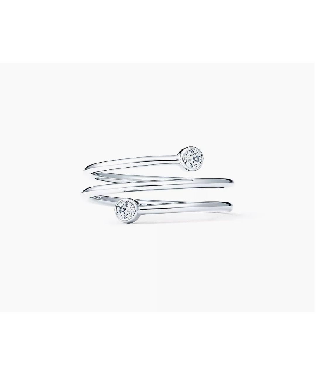 TIFFANY&CO Платиновое кольцо, фото 7