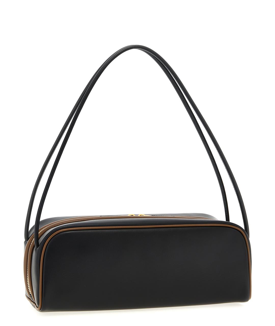 PRADA Черная кожаная сумка через плечо, фото 2