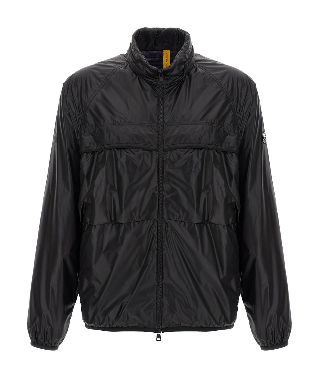 MONCLER Черная полиамидовая куртка, фото 1