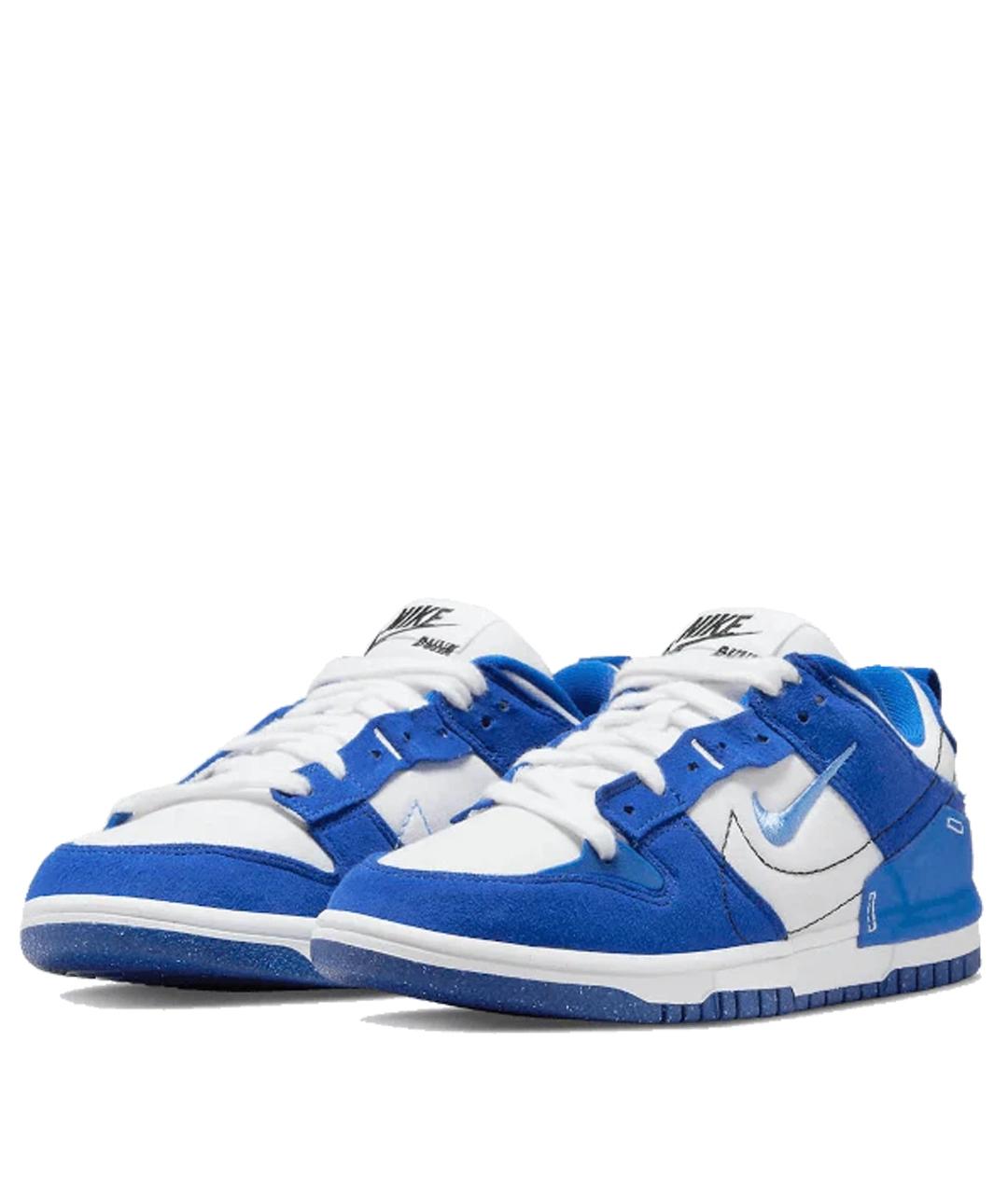 NIKE Синие текстильные кроссовки, фото 2