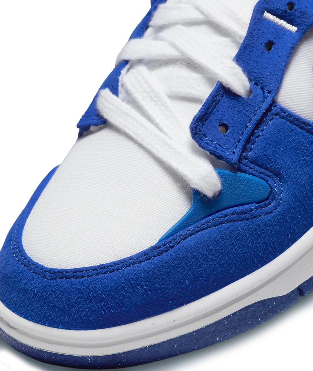 NIKE Синие текстильные кроссовки, фото 3