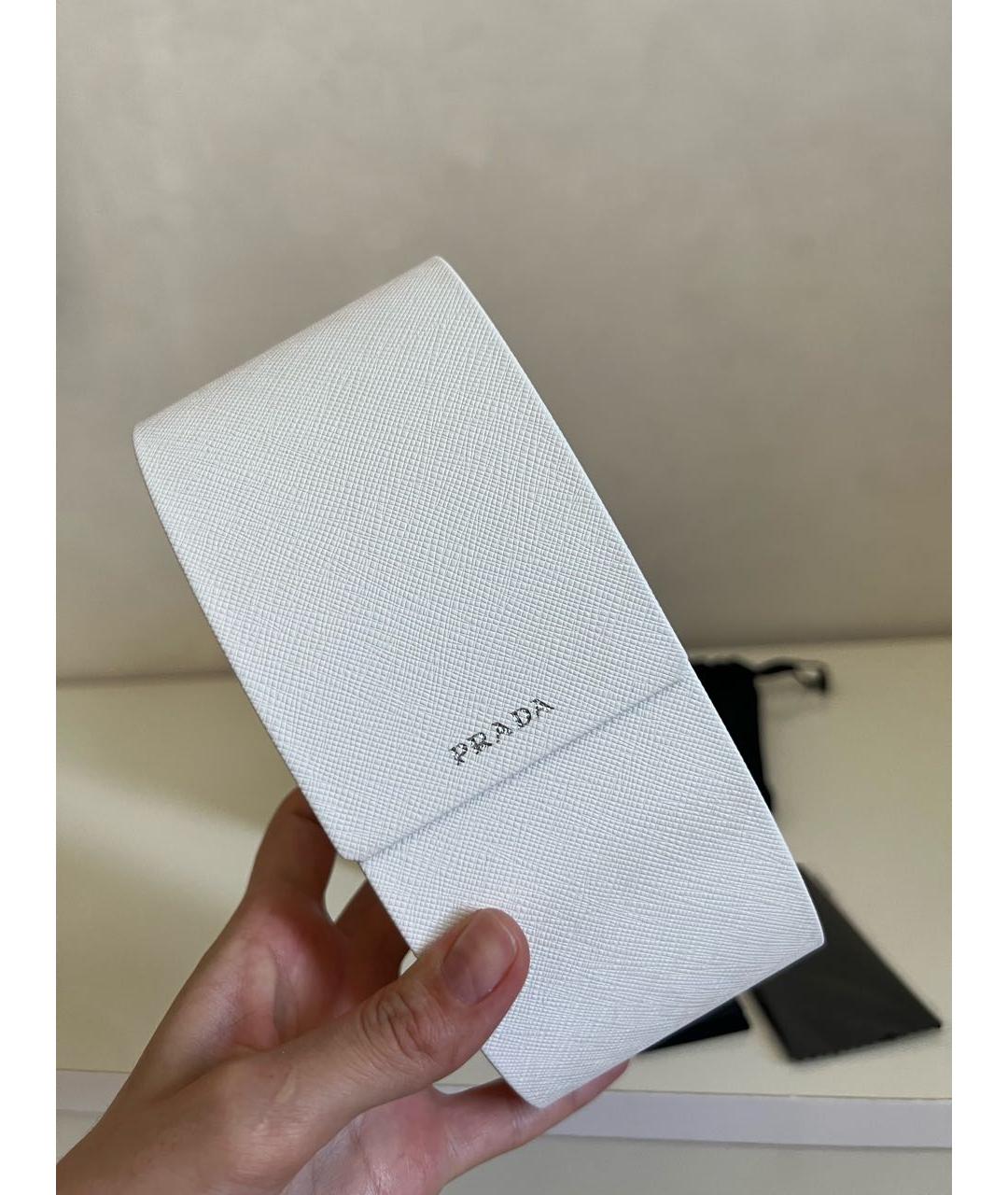 PRADA Черные солнцезащитные очки, фото 7