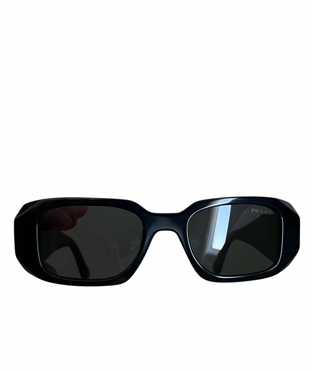 PRADA Черные солнцезащитные очки, фото 1