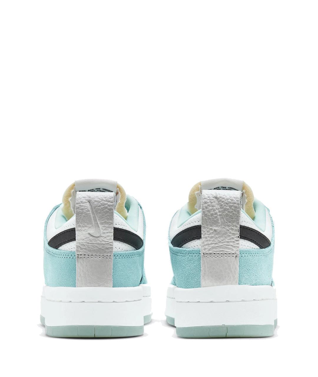 NIKE Бирюзовые кожаные кроссовки, фото 4
