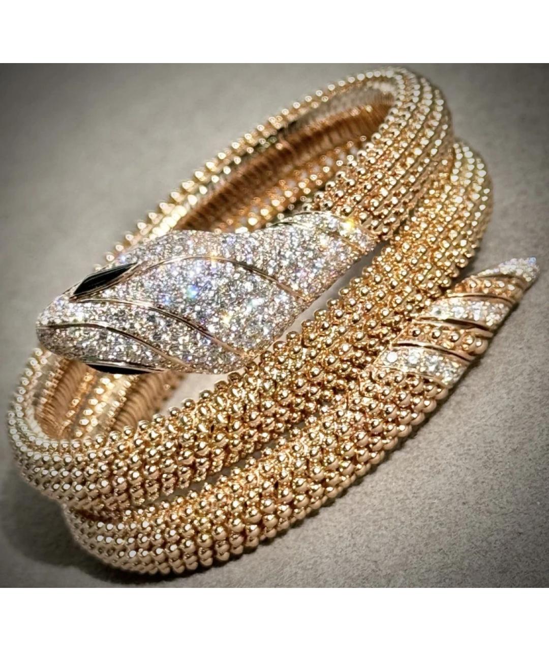 BVLGARI Золотой браслет из розового золота, фото 4