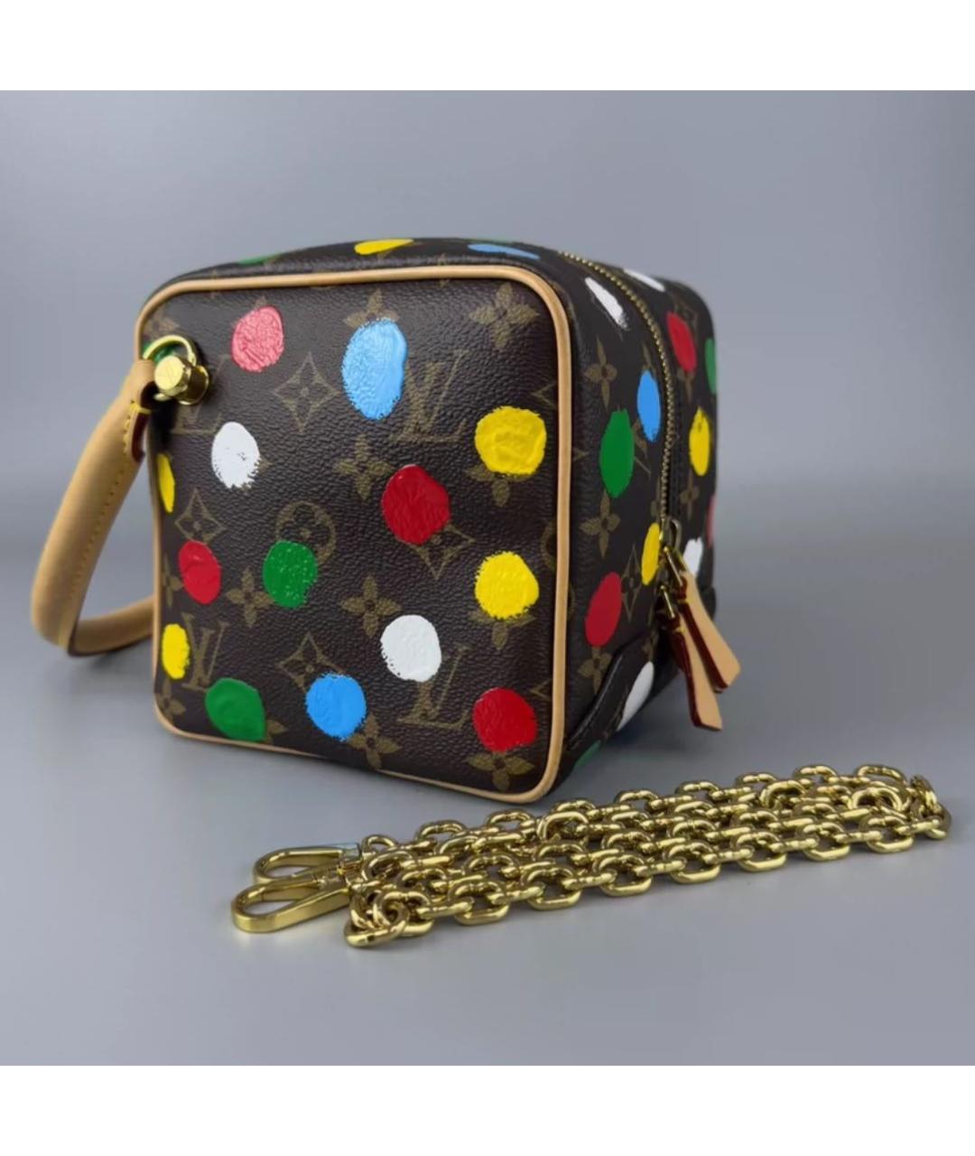 LOUIS VUITTON Коричневая сумка с короткими ручками, фото 2