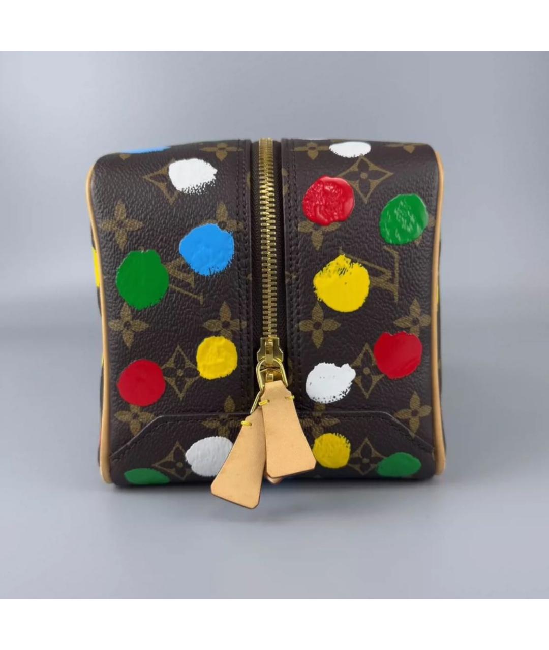LOUIS VUITTON Коричневая сумка с короткими ручками, фото 3