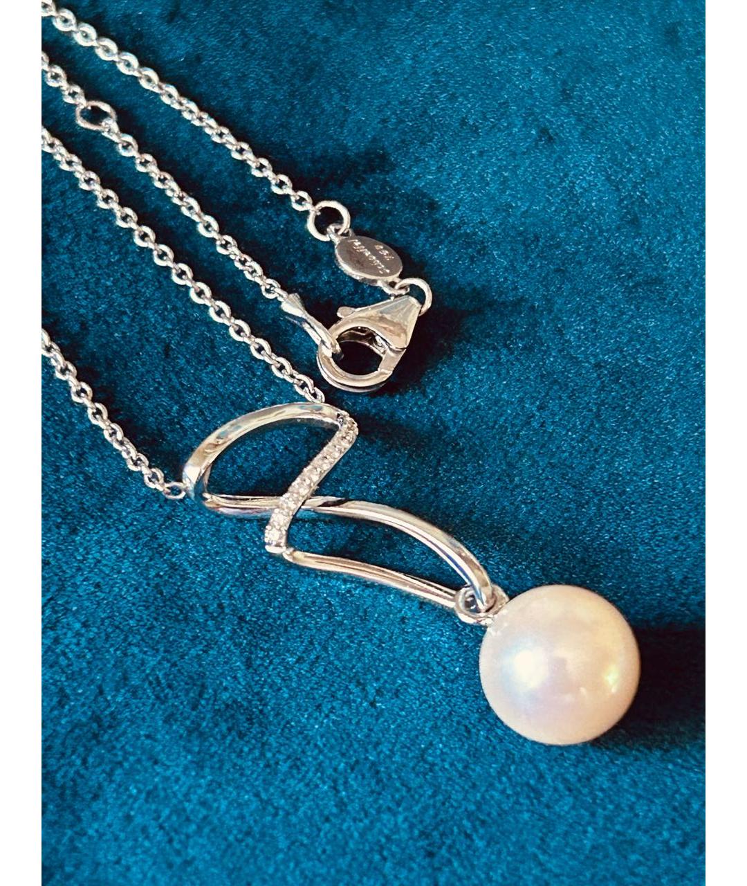 Mikimoto Подвеска из белого золота, фото 4