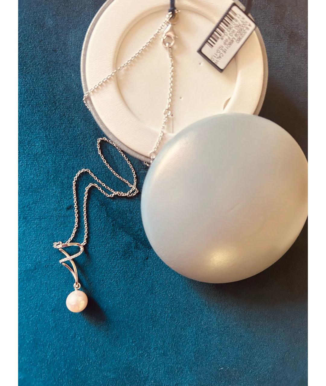 Mikimoto Подвеска из белого золота, фото 3
