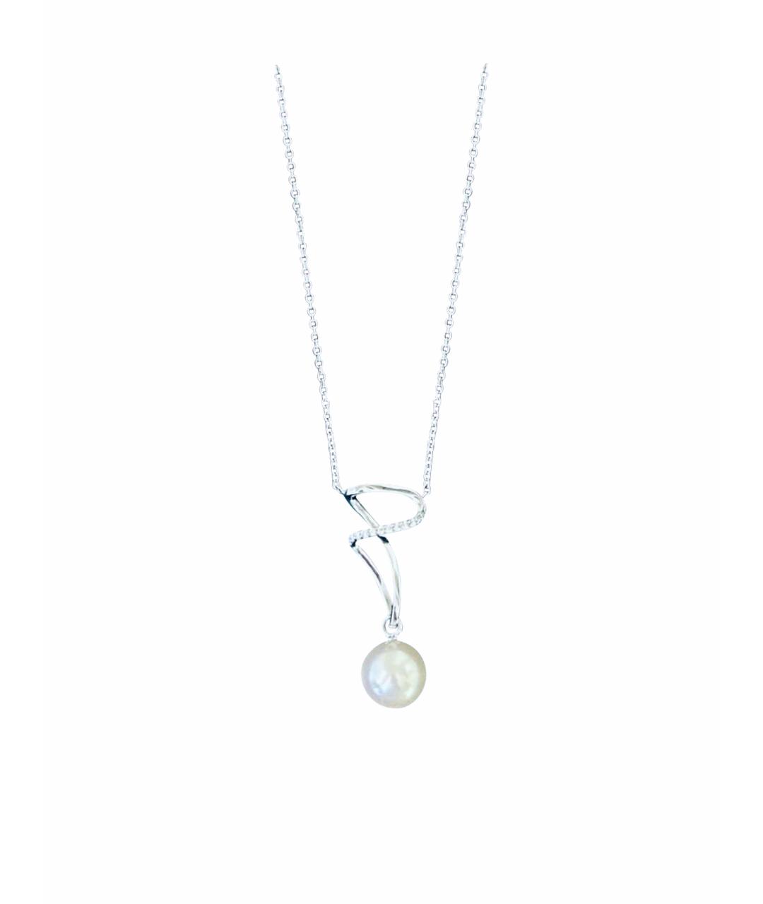 Mikimoto Подвеска из белого золота, фото 1
