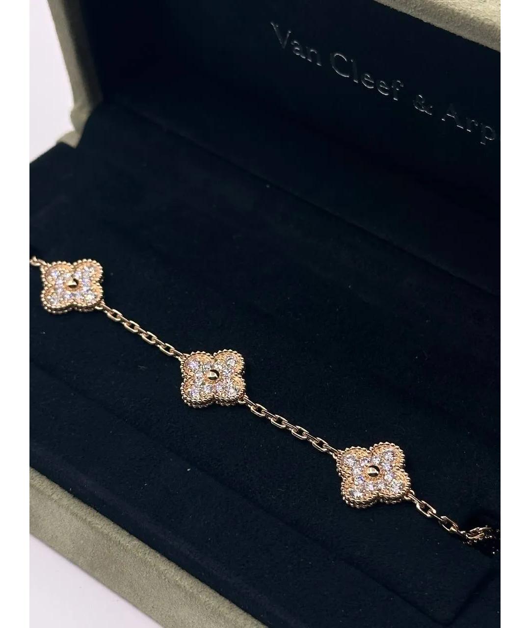 VAN CLEEF & ARPELS Золотой браслет из желтого золота, фото 2
