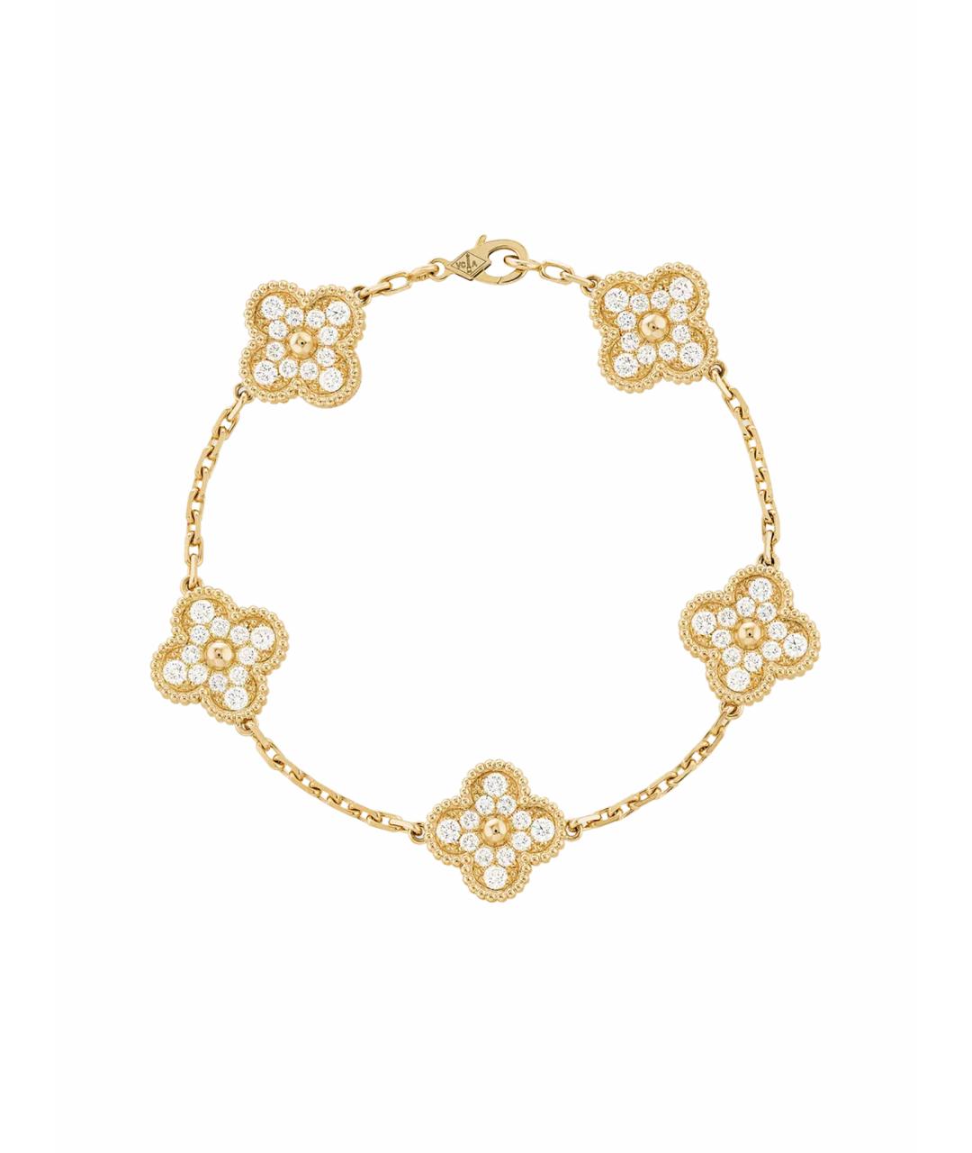 VAN CLEEF & ARPELS Золотой браслет из желтого золота, фото 1