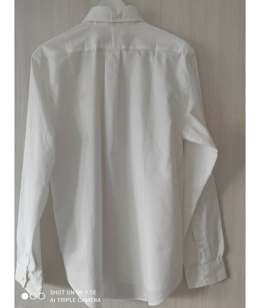 RALPH LAUREN Белая хлопковая классическая рубашка, фото 2