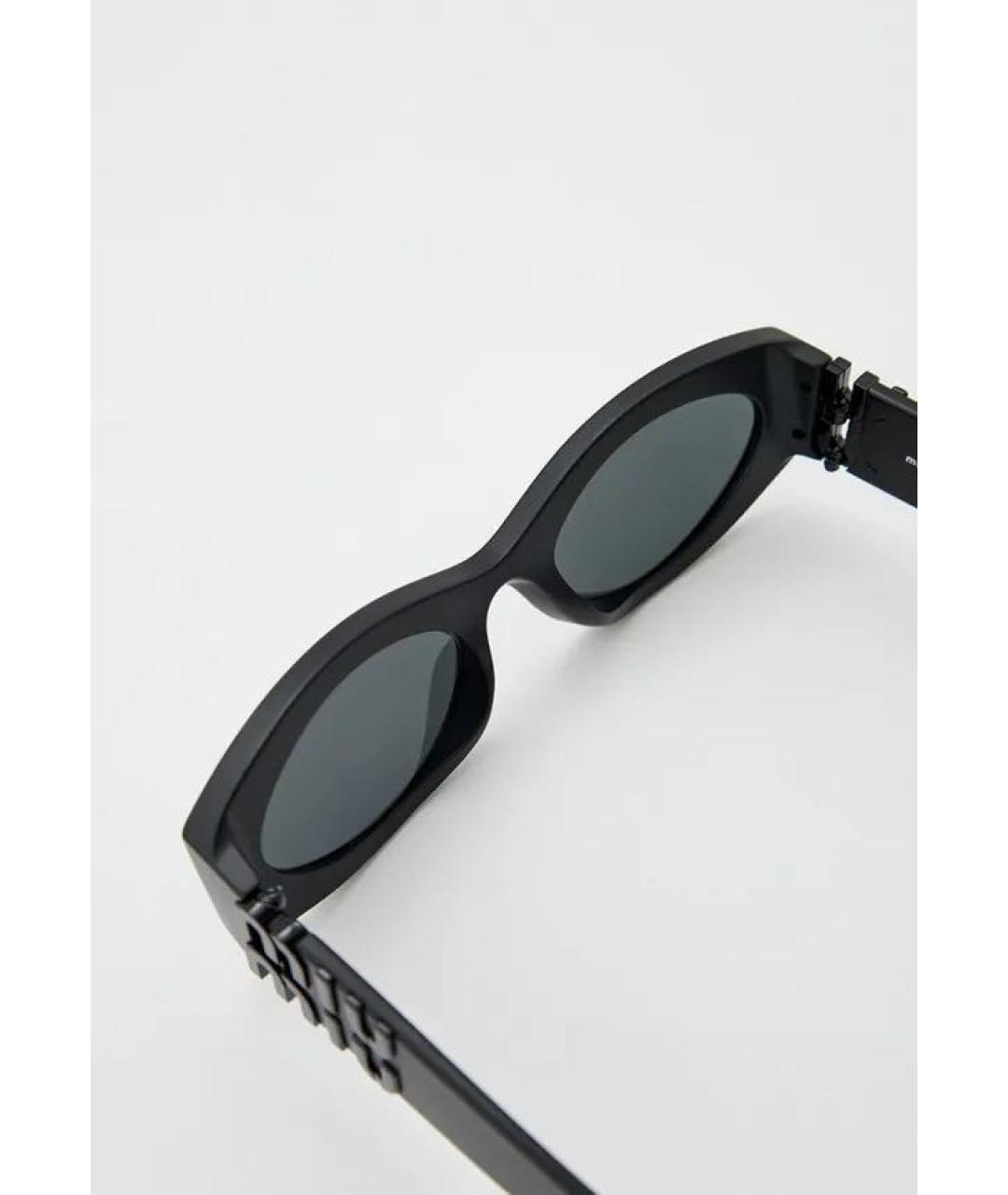 MIU MIU Черные солнцезащитные очки, фото 3