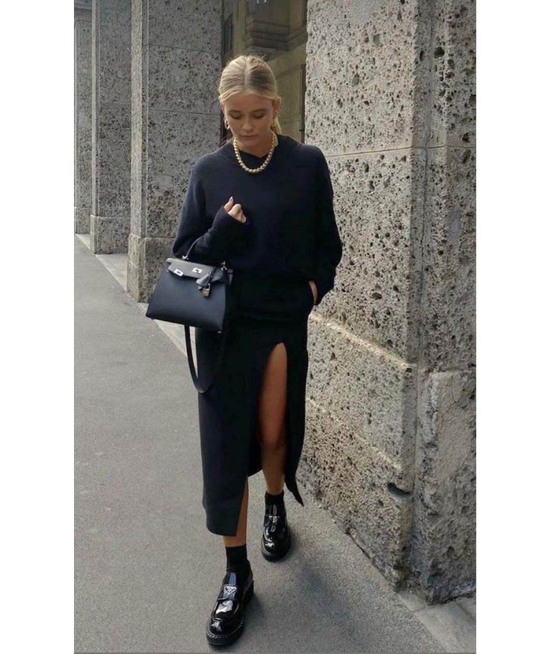 PRADA Черные лоферы из лакированной кожи, фото 7