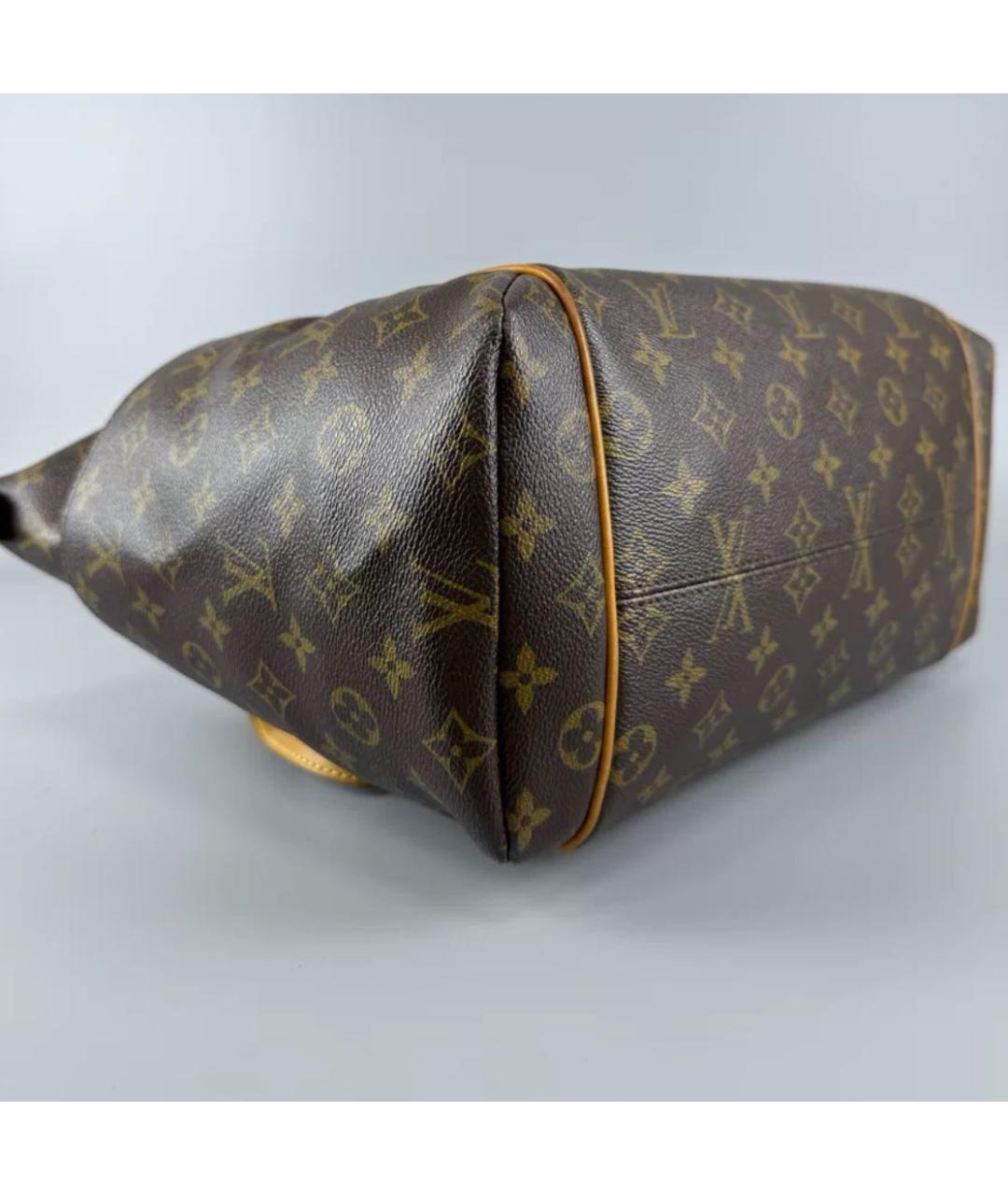 LOUIS VUITTON Коричневая сумка тоут, фото 5