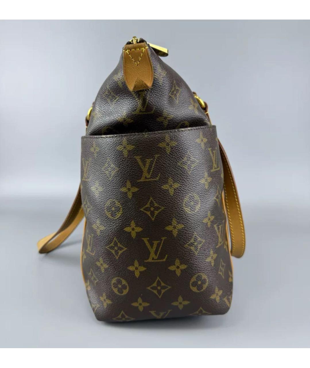 LOUIS VUITTON Коричневая сумка тоут, фото 3