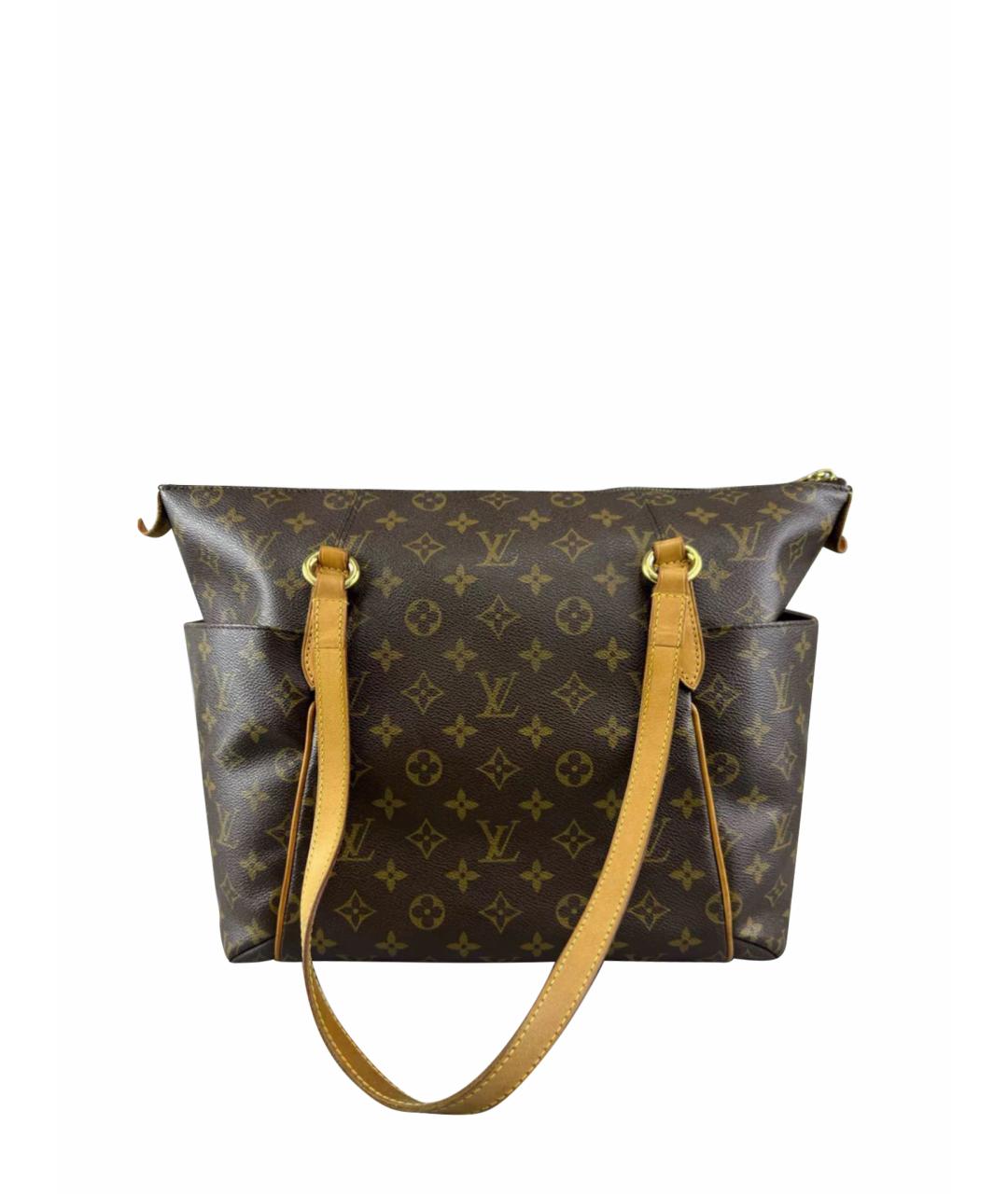 LOUIS VUITTON Коричневая сумка тоут, фото 1