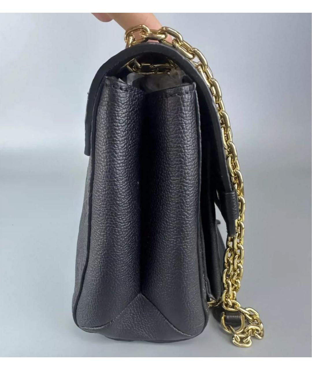 LOUIS VUITTON Черная сумка с короткими ручками, фото 5