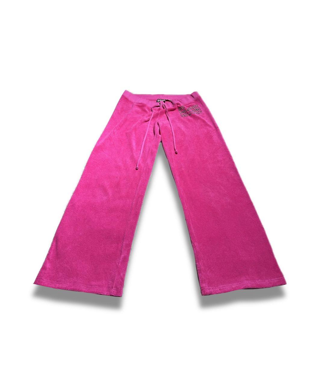 JUICY COUTURE Розовые брюки широкие, фото 9