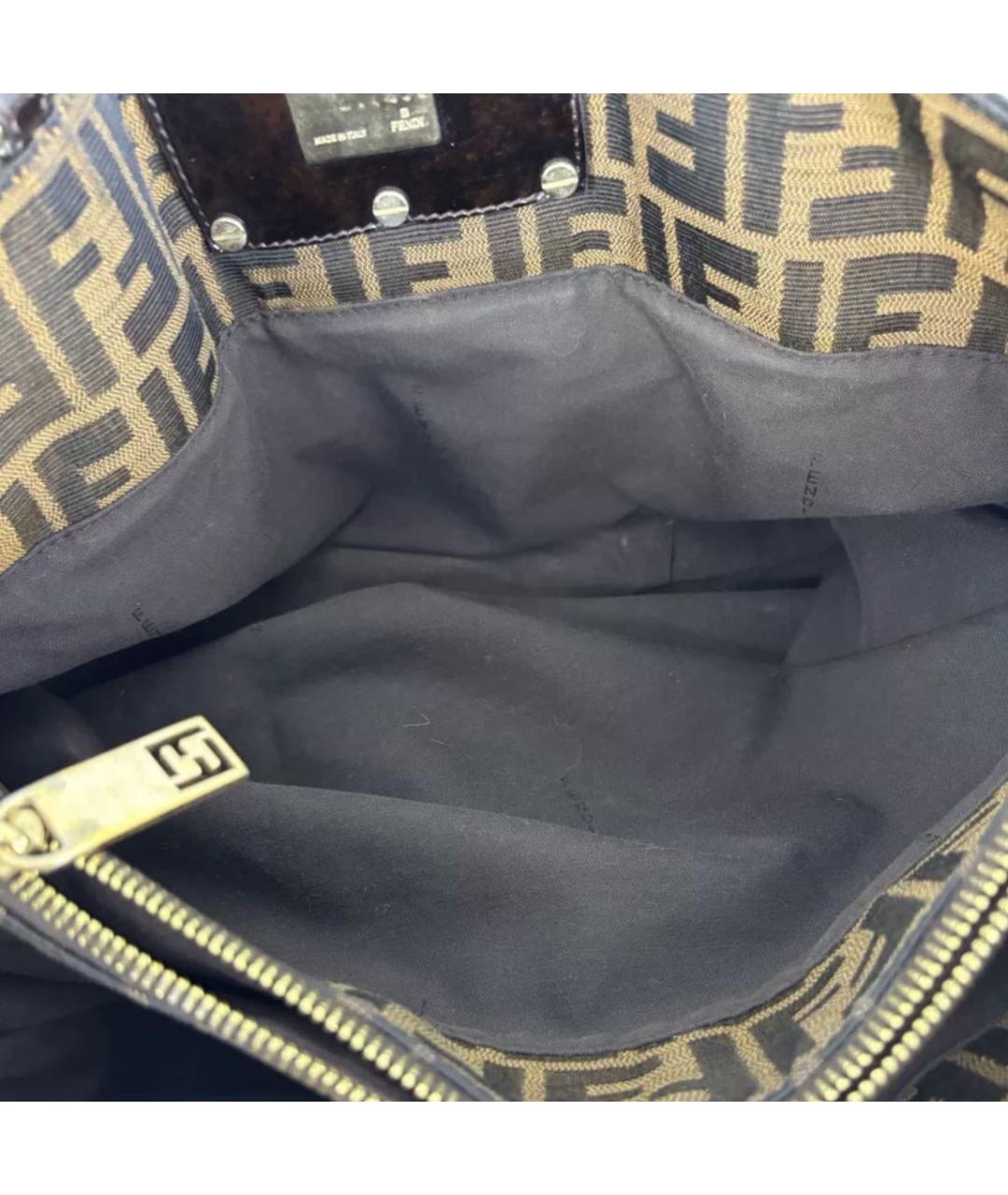 FENDI Коричневая сумка тоут, фото 8