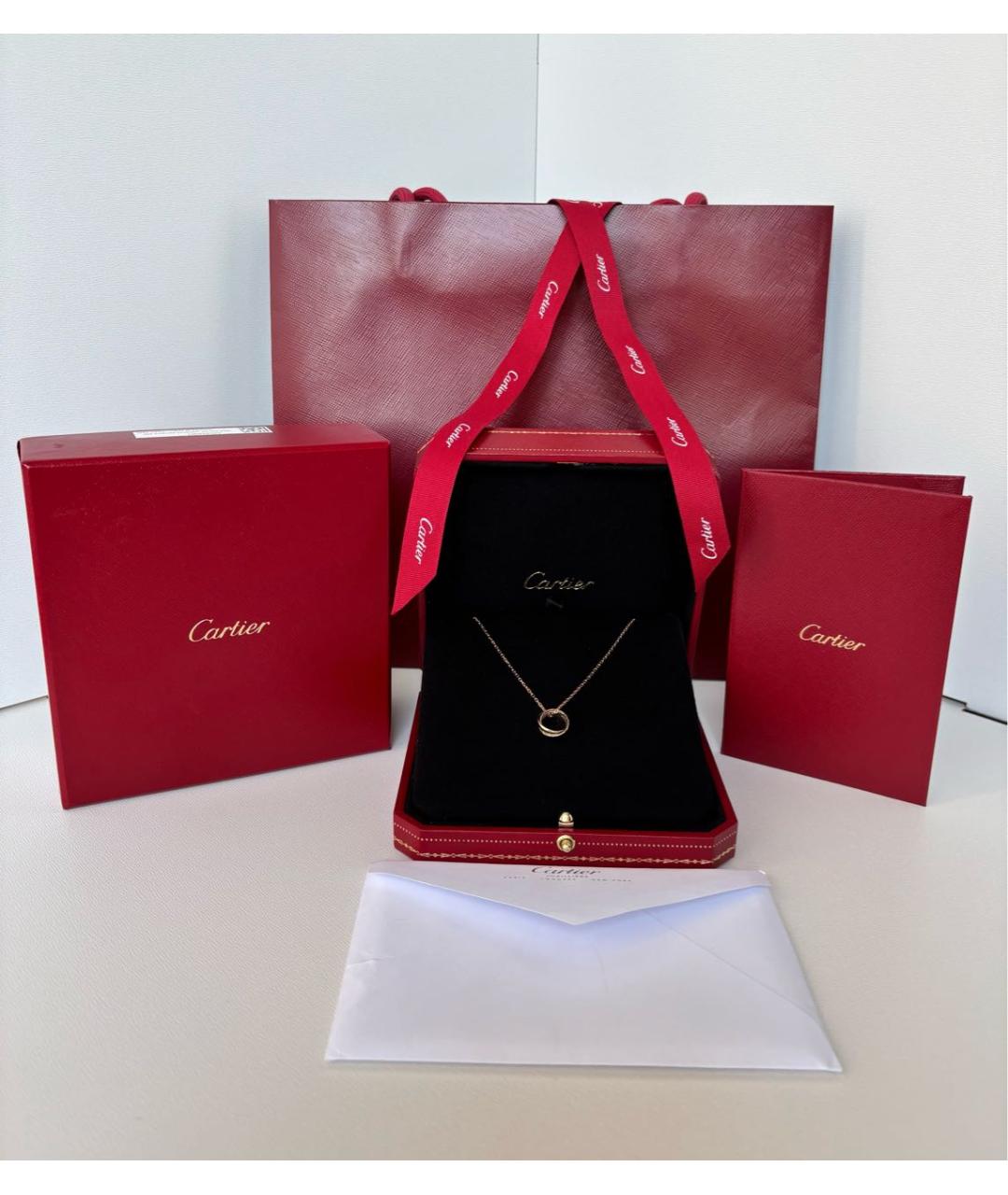 CARTIER Золотая подвеска из розового золота, фото 2
