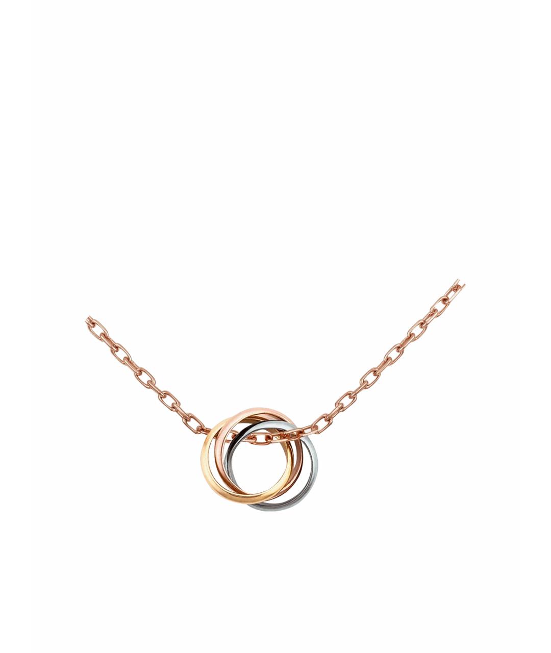 CARTIER Золотая подвеска из розового золота, фото 1