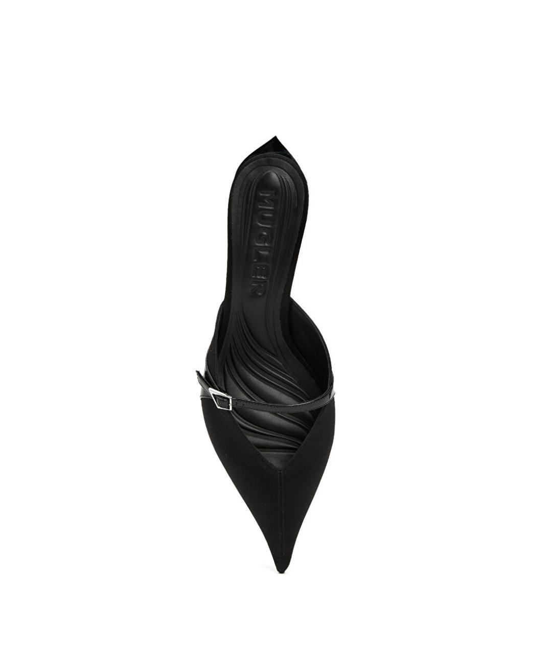 MUGLER Черные мюли, фото 3