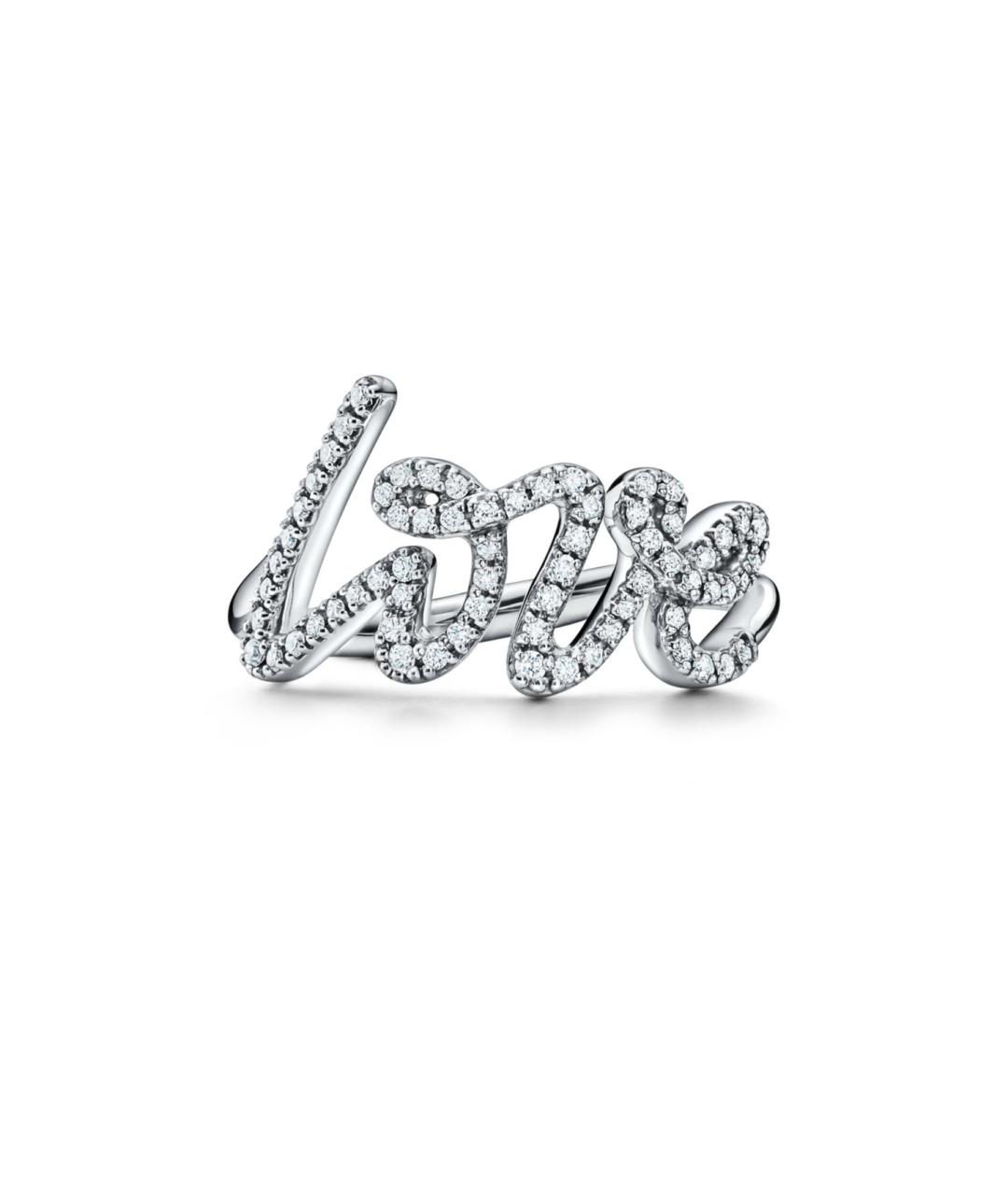 TIFFANY&CO Кольцо из белого золота, фото 1