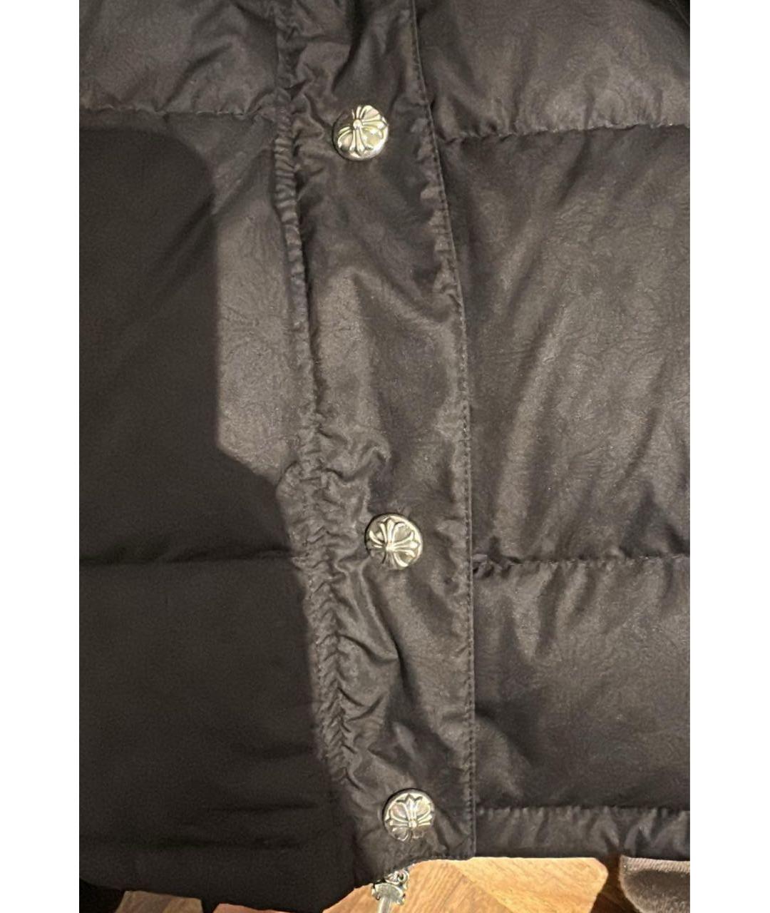 CHROME HEARTS Черный пуховик, фото 2