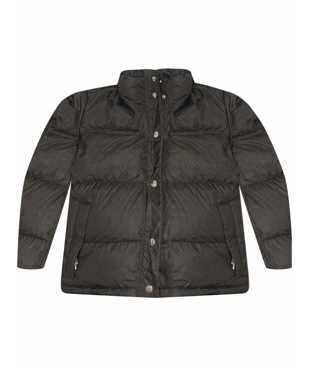 CHROME HEARTS Черный пуховик, фото 1