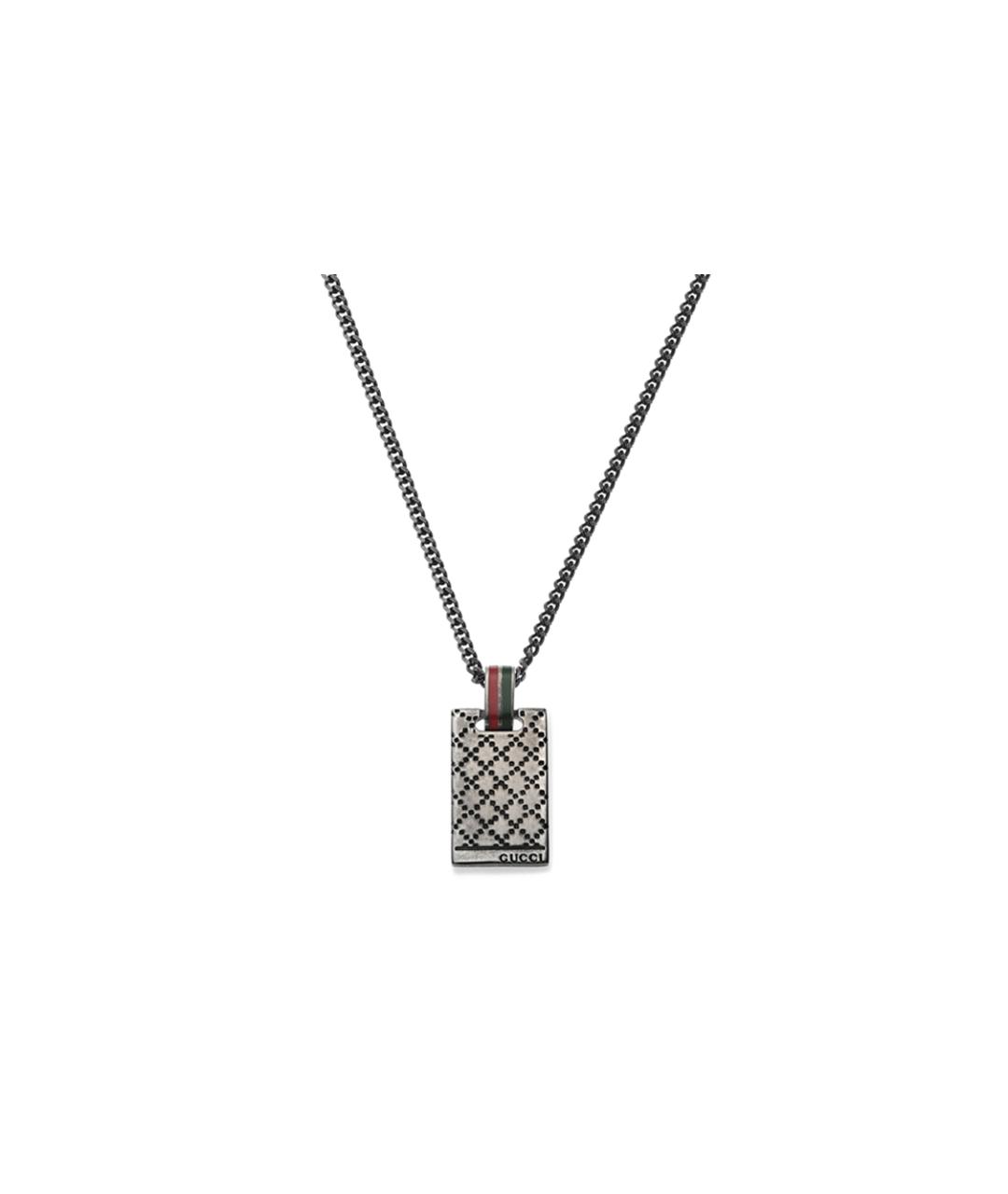 GUCCI Серебряная подвеска, фото 1