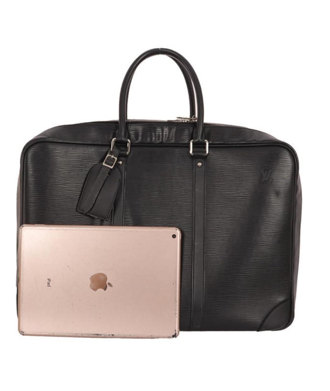 LOUIS VUITTON Черный портфель, фото 2