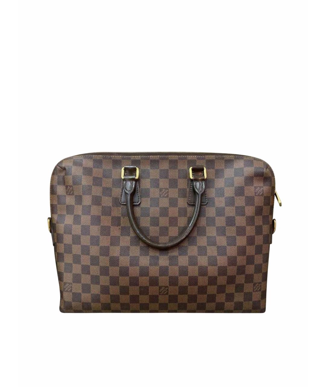 LOUIS VUITTON Коричневый портфель, фото 1