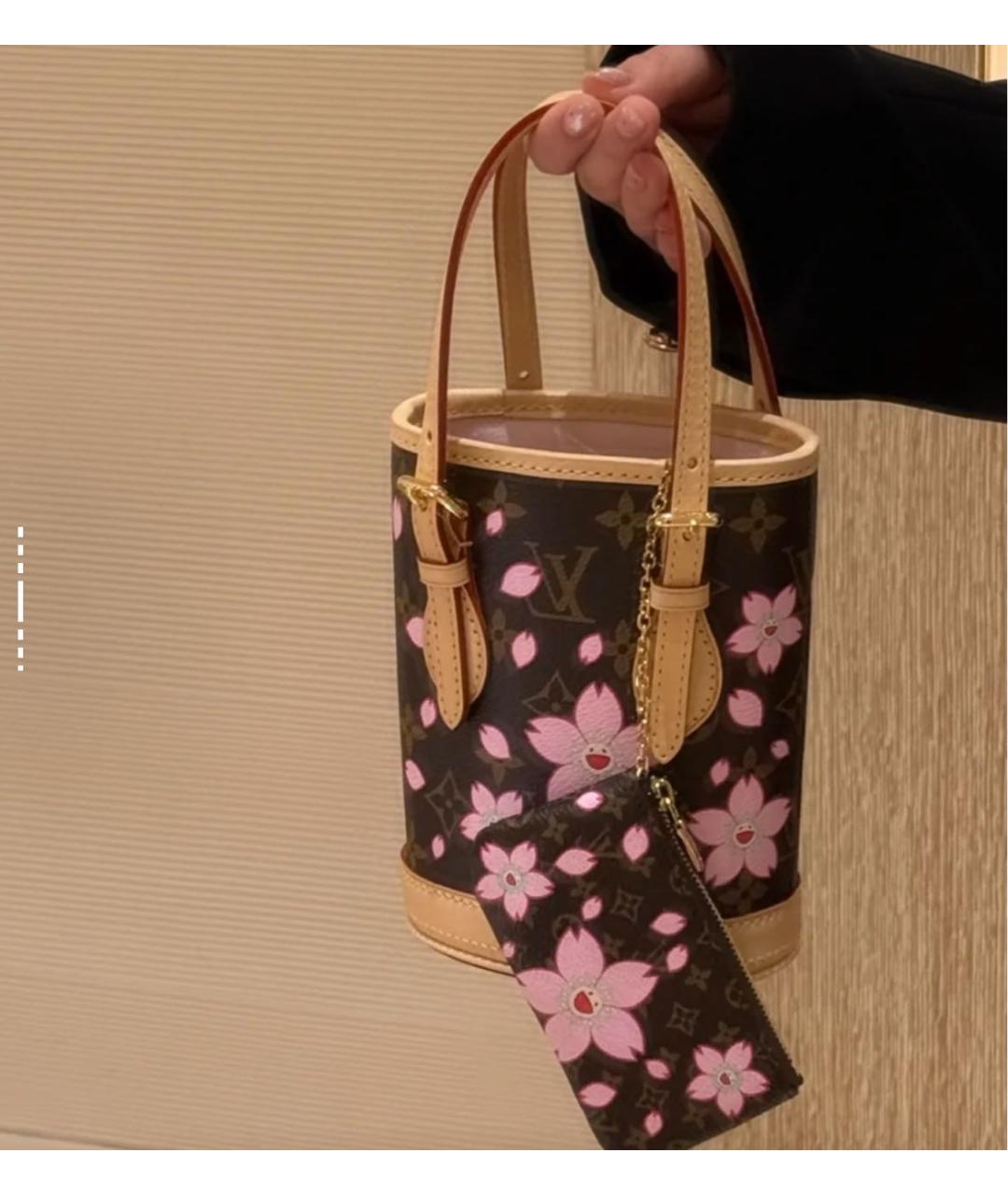 LOUIS VUITTON Коричневая сумка с короткими ручками, фото 8
