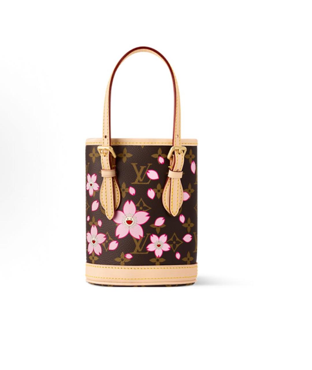 LOUIS VUITTON Коричневая сумка с короткими ручками, фото 3