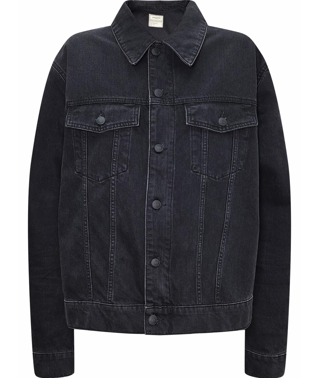 ZADIG & VOLTAIRE Черная хлопковая куртка, фото 1