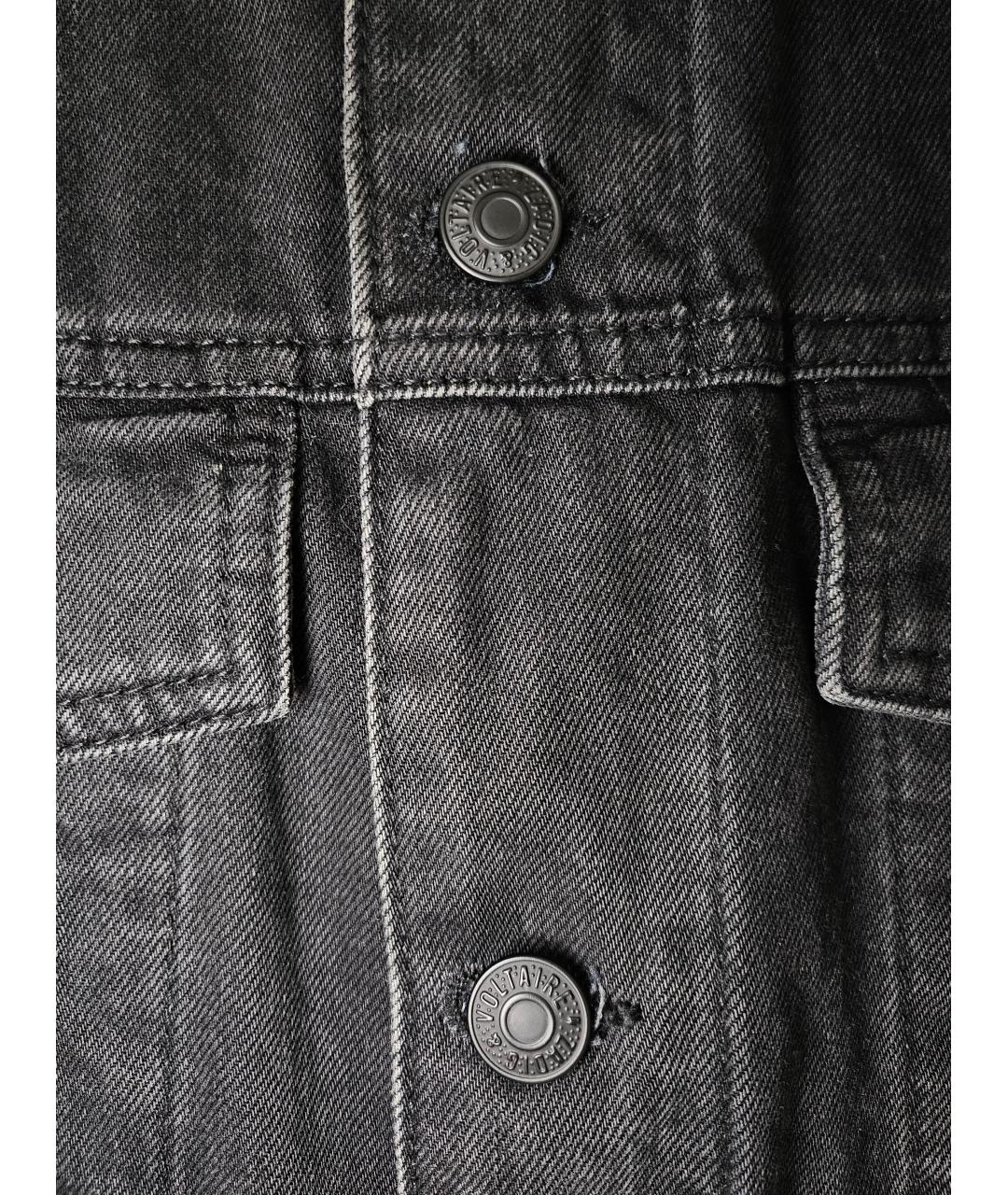ZADIG & VOLTAIRE Черная хлопковая куртка, фото 4