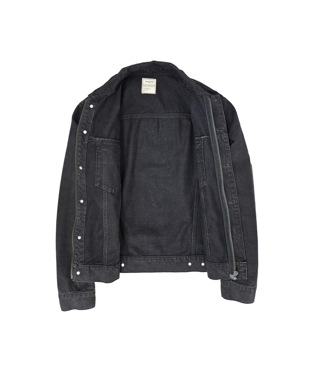 ZADIG & VOLTAIRE Черная хлопковая куртка, фото 3