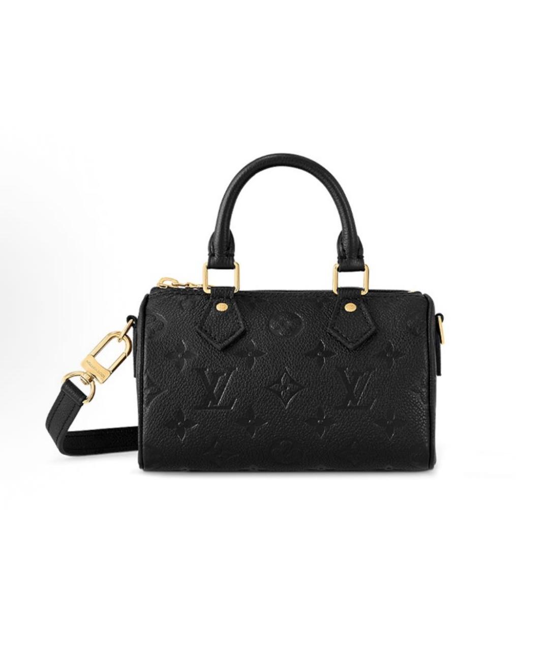 LOUIS VUITTON Черная сумка с короткими ручками, фото 1