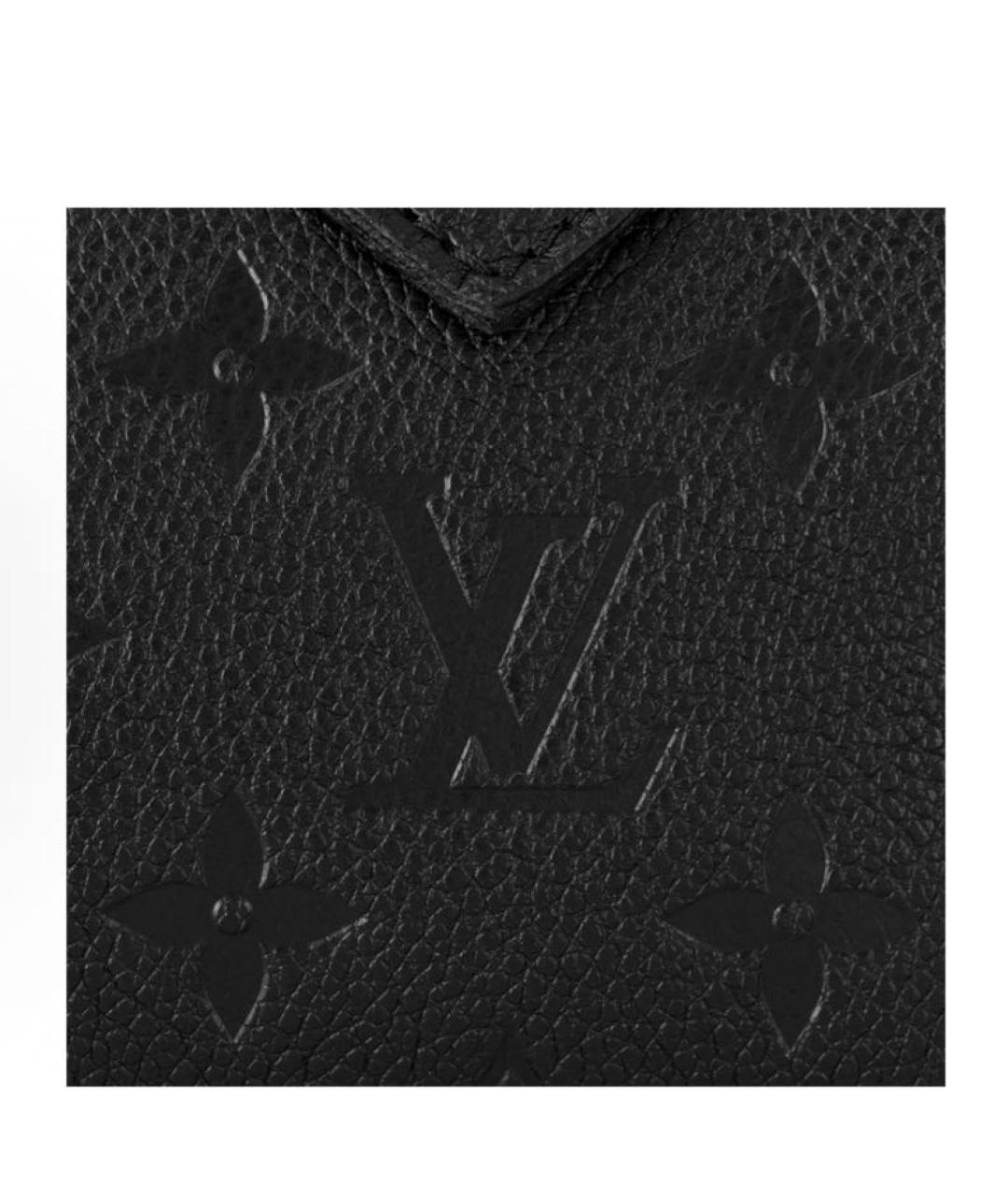 LOUIS VUITTON Черная сумка с короткими ручками, фото 4
