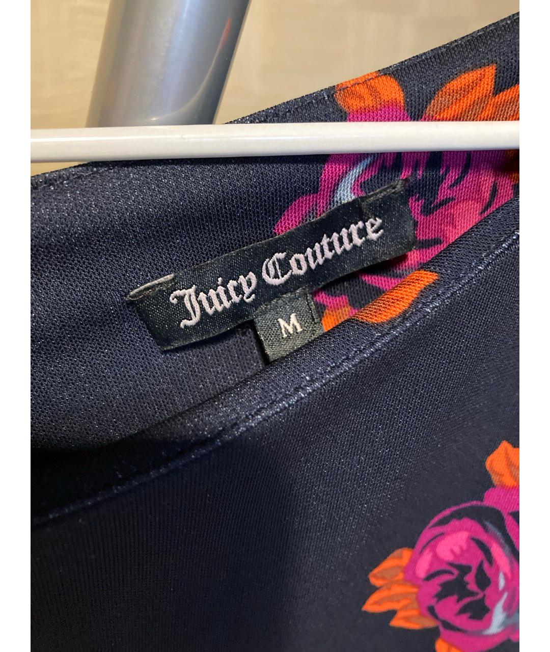 JUICY COUTURE Мульти вискозное коктейльное платье, фото 3