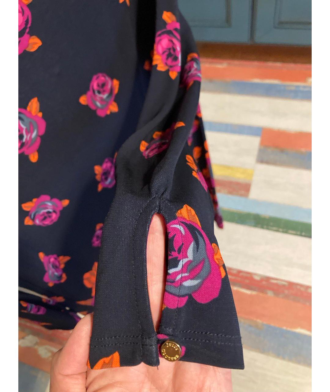 JUICY COUTURE Мульти вискозное коктейльное платье, фото 5