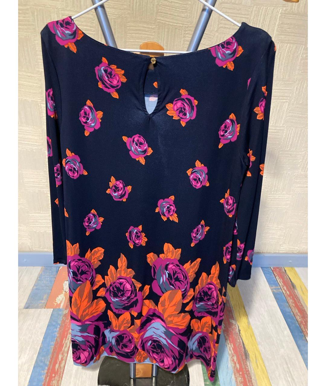 JUICY COUTURE Мульти вискозное коктейльное платье, фото 2