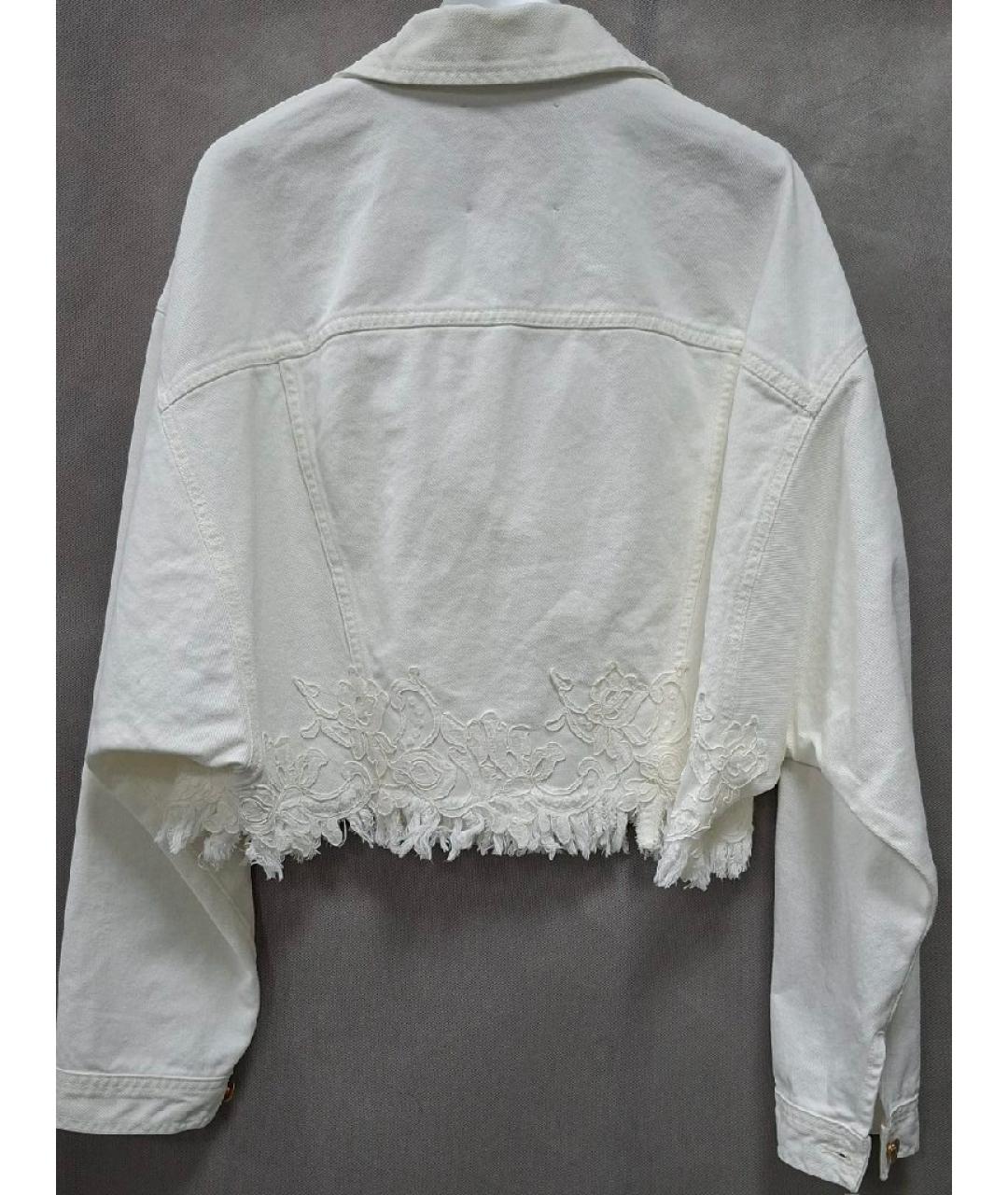 ERMANNO SCERVINO Белый хлопковый костюм с брюками, фото 8
