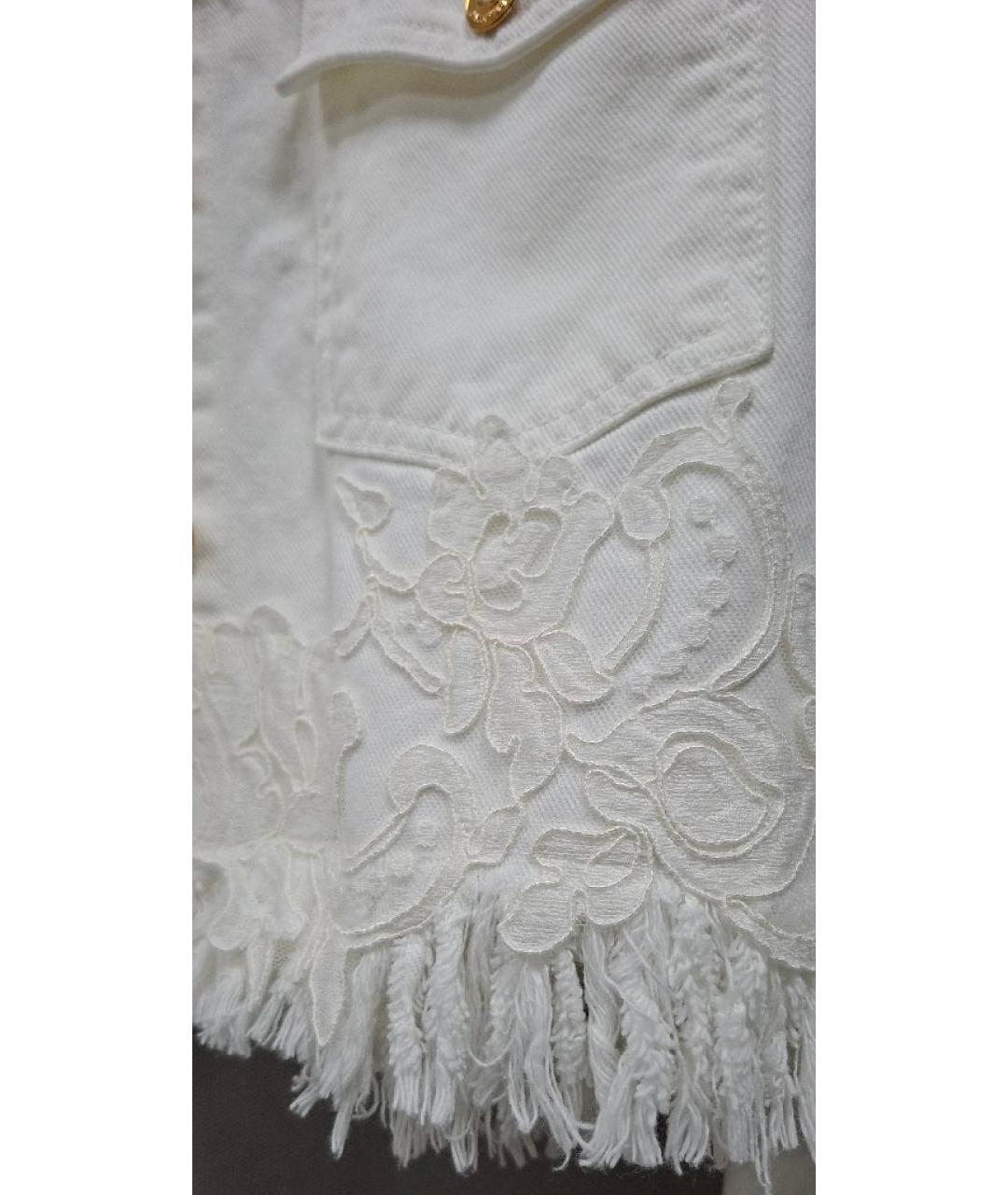 ERMANNO SCERVINO Белый хлопковый костюм с брюками, фото 5