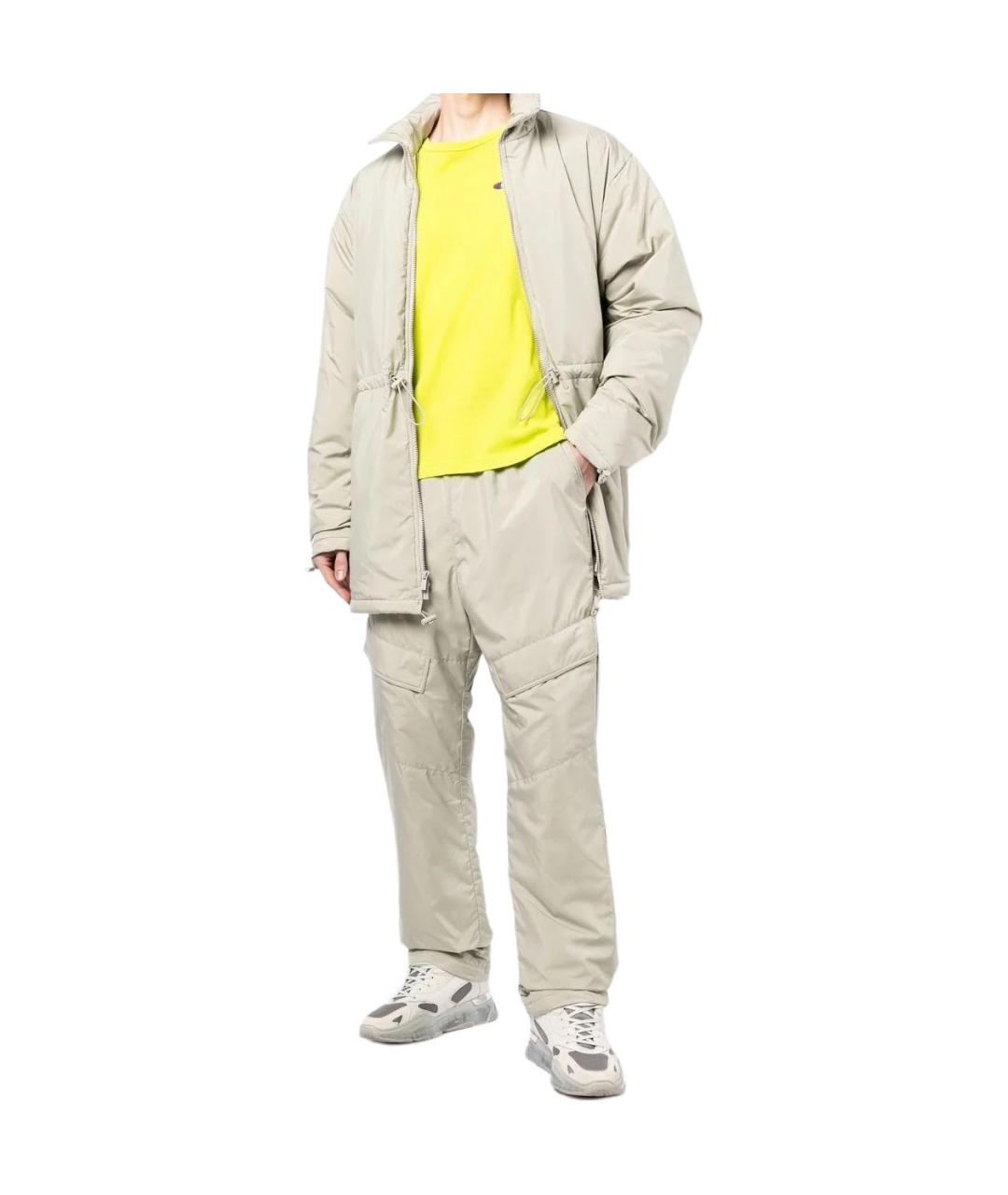 FEAR OF GOD ESSENTIALS Бежевые классические брюки, фото 3