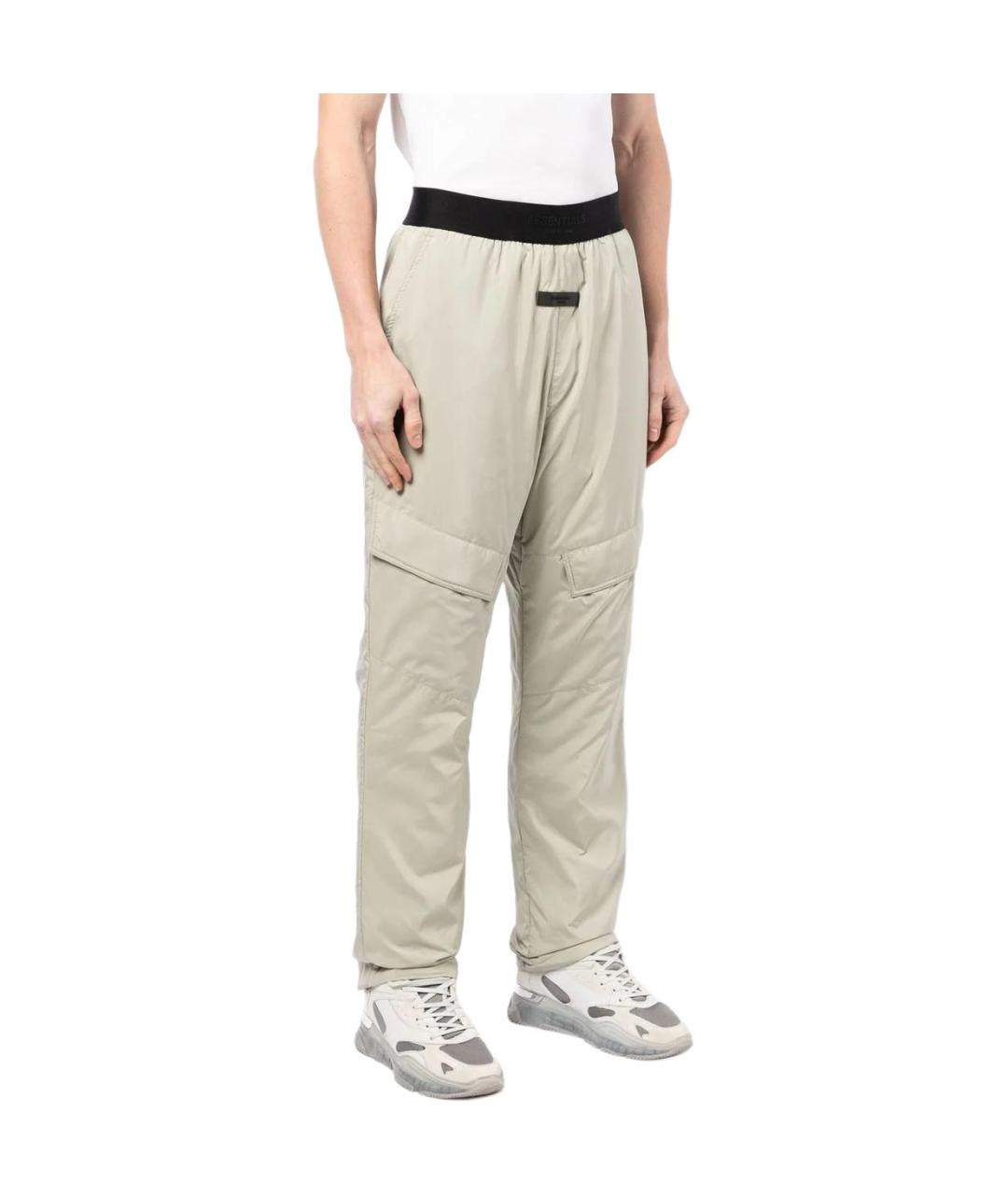 FEAR OF GOD ESSENTIALS Бежевые классические брюки, фото 5