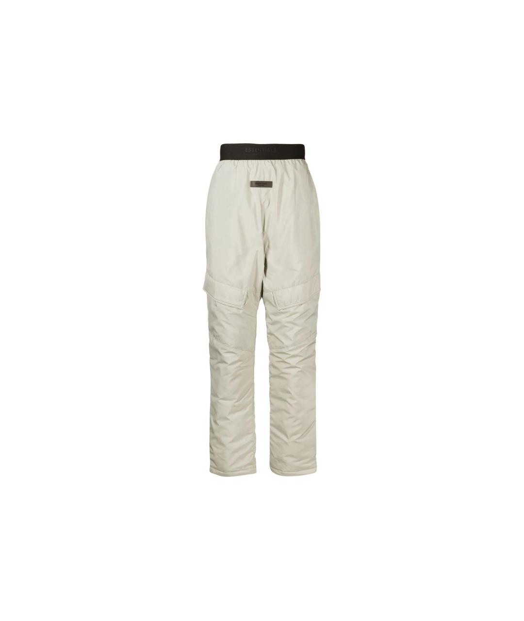 FEAR OF GOD ESSENTIALS Бежевые классические брюки, фото 1